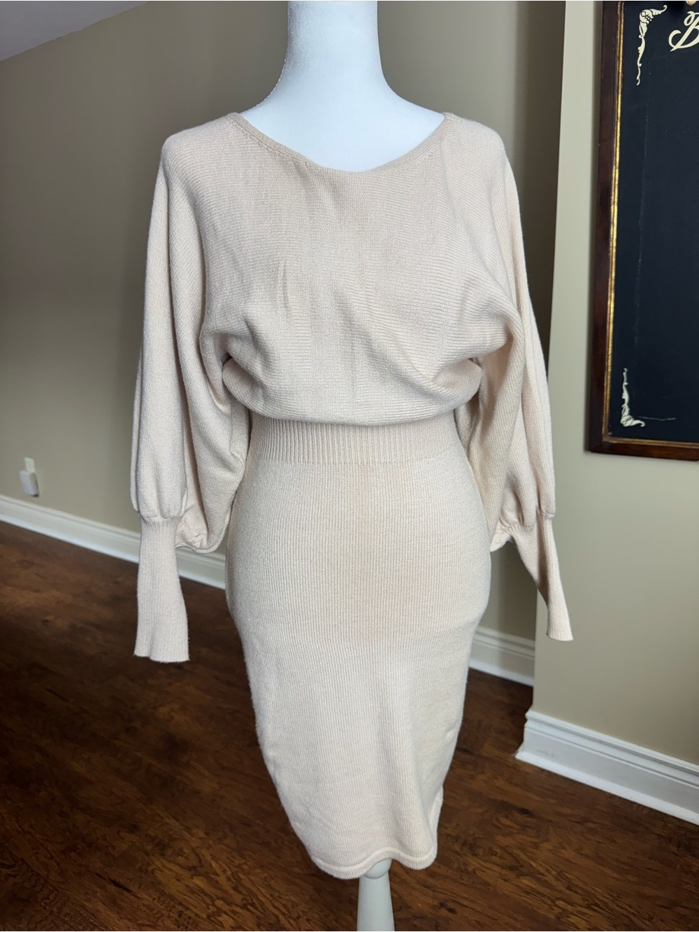 Sweater midi dress